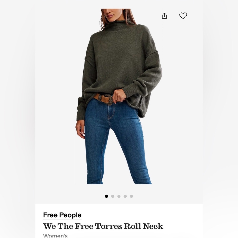 We The Free Torres Roll Neck Sweater